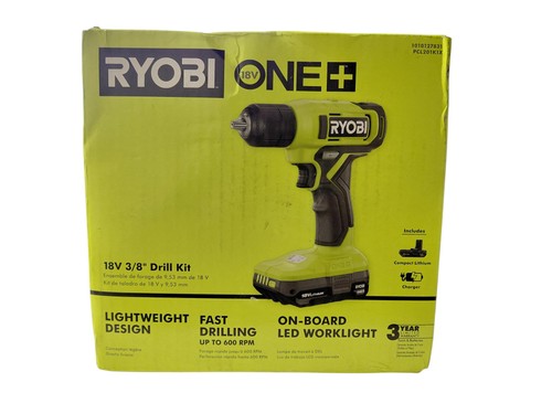 Ryobi one 18v pcl201k1x 8 - pcl201k1x, 3/8"