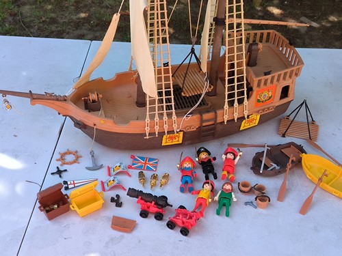 Bateau pirate playmobil 3550 - playmobil,