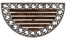 Paillasson tapis porte d’entrée essuie-pieds fonte 72 x 39 cm Helloshop26 20130