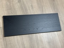 Top Panel IKEA BILLY Bookcase Height Extension Unit Black Oak Effect 32x11x14"