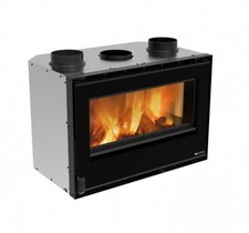 Insert De Cheminée À Bois Nordique 80 CRYSTAL EVO 2.0 - NOIR [VENTILÉ]