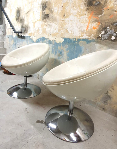 Fauteuil demi sphere vintage - ,