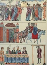 GJ28-ENGRAVING-THE OLD TESTAMENT-H.DELICIARUM-[MOSES-THE ARK OF THE COVENANT]-1952