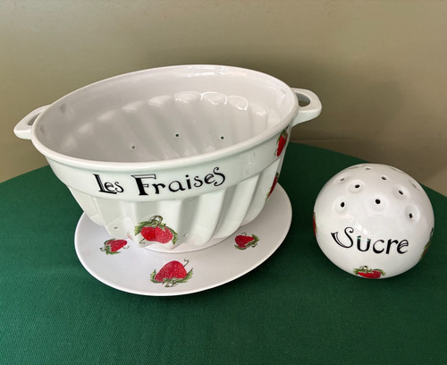 Egouttoir fraises avec - à,
