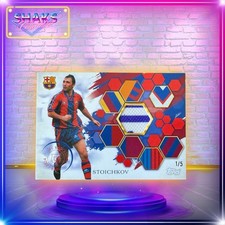 2025 Topps 125th Anniversary FC Barcelona - Stoichkov /5 Match-Worn Jersey Relic
