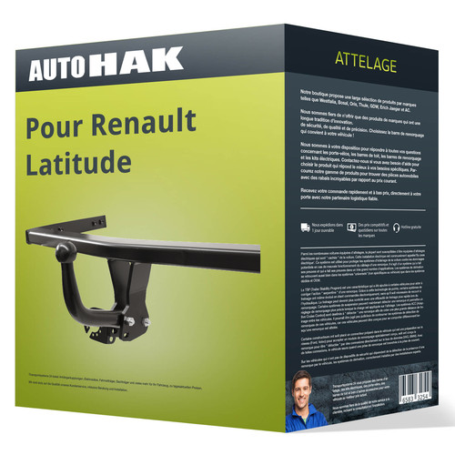 Attelage pour renault - pour, latitude