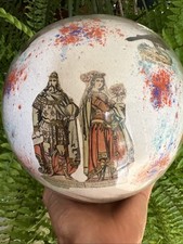 Ball Wig Holder Blown Glass