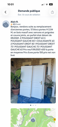 Vente portes interieures en - vente,