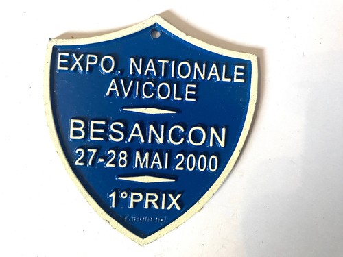 Aluminium plate concours - aluminium,