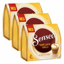 SENSEO COFFEE PADS Café Latte Vanille Lait Café Lait 24 PADS