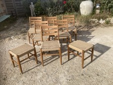 6 Chaises 2 Tabourets Aksell