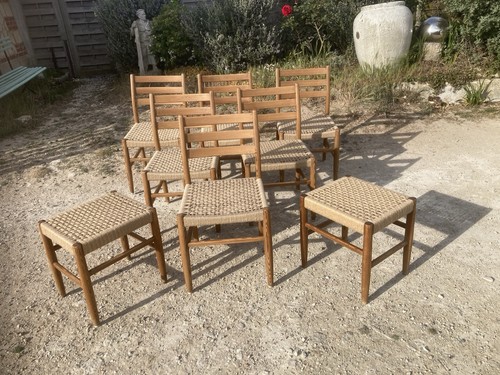 Chaises tabourets aksell - 6,