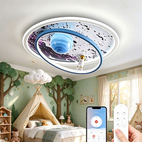 Lampe plafond astronaute - plafond,