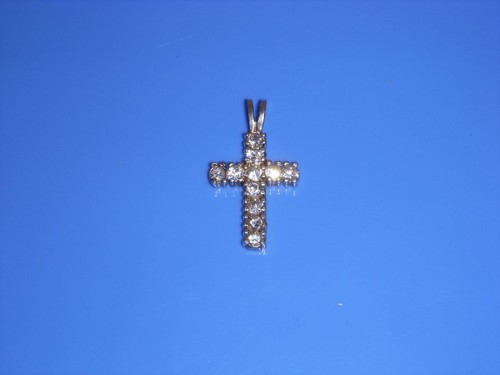 202 pendentif croix - croix, en