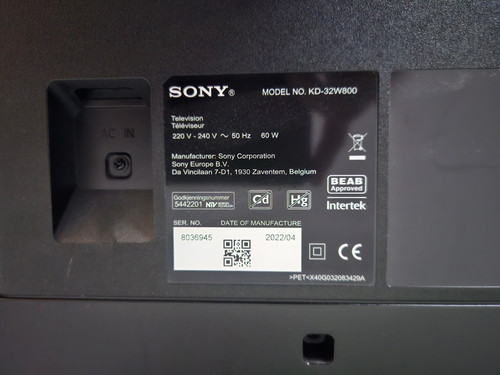 Sony 32w800 téléviseur - kd-32w800,