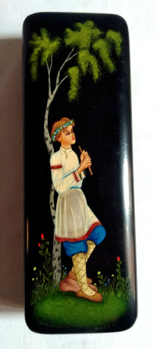 Boite laquée russe peinture - boite,
