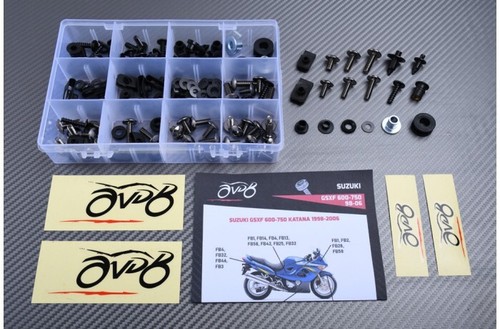 Kit visserie carénages - visserie, titane