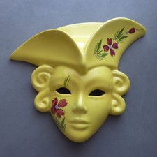 MASQUE VÉNITIEN en FAÏENCE