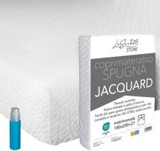 Double Mattress Cover 180x200 Elastic Sponge with Corner