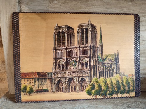 Plaque murale bois - murale, en