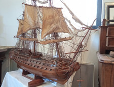 GRANDE MAQUETTE BOIS GALION