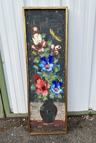 Molgra tableau abstrait nature