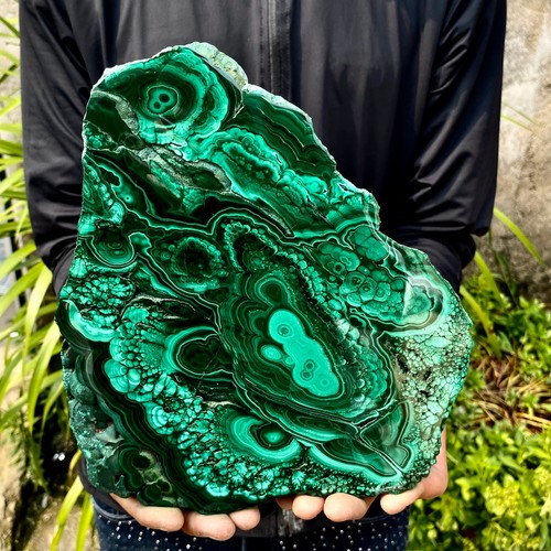 6lb natural green malachite - natural,