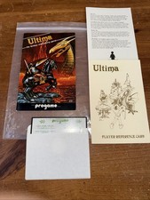Ultima by California Pacific RPG w/artwork cover for Apple II | Working