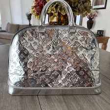LOUIS VUITTON Alma GM Miroir Silver  M11835 Authentic Pre-owned