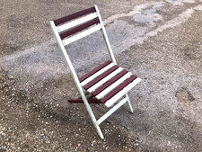 Ancienne chaise pliante en