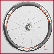 ZIPP 404 REAR WHEEL RIM CLINCHER VINTAGE OLD SHIMANO 9 SPEED