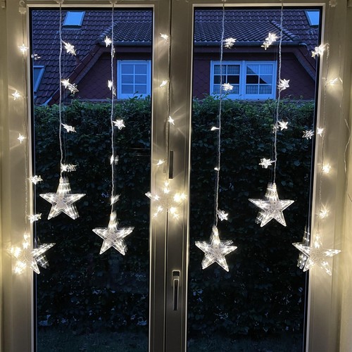 Led rideaux avec étoiles - led,