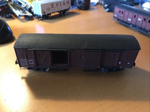 Wagon couvert plm - vb,