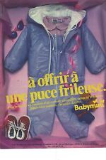 ADVERTISING 1981 BABYMINI baby clothing 