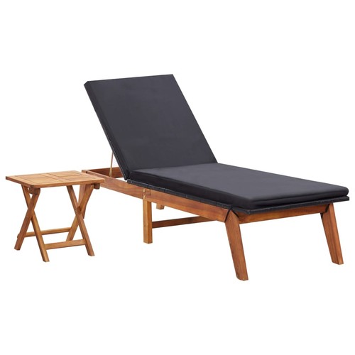 Bois acacia massif chaise - bois,