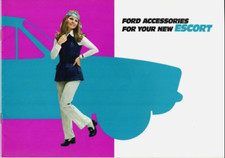 Ford Escort Mk1 Accessories 1970-1971 UK Market Sales Brochure
