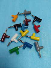 Lot de 14 POMONA 1825  -  Fiche Banane 4mm Mâle de Test à Visser Occasion Bon ét