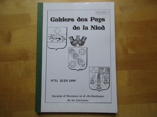 Lorraine cahiers pays nied - cahiers,