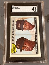 ??Joe Morgan⬛️?Sonny Jackson??1965 Topps #16 - Houston 45s - Rookie SGC 4