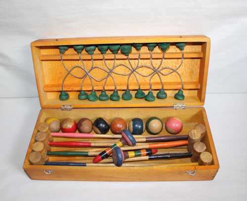 Ancien jeu croquet salon - de, de