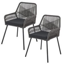 Chaises De Jardin Designer Ensemble De 2 Chaises Pour Terrasse Et Balcon