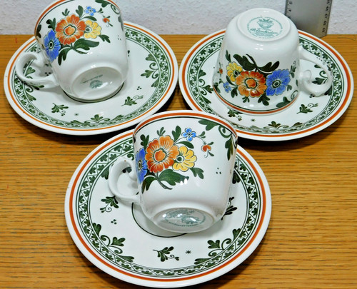Lot tasse sous assiette - tasse,