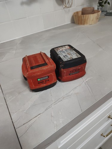 Lot batteries hilti b 22 - lot,
