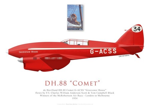 Print comet grosvenor - print, "grosvenor