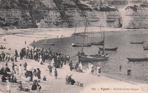 Yport arrivee d une - yport,