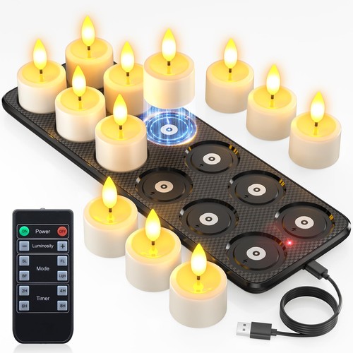 Bougie chauffe plat led - bougie,