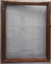 Cadre En Bois Sculpté Doré