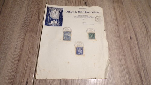 Document philatélique 1948 - philatélique,