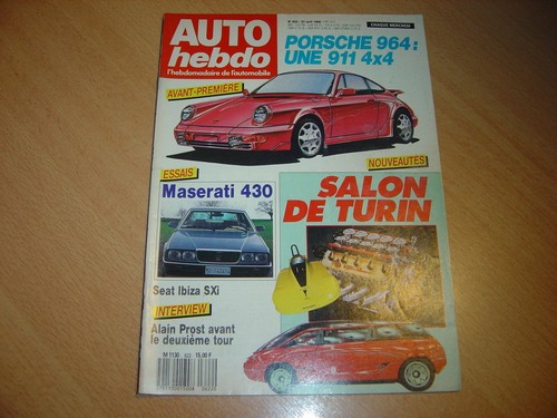 Auto hebdo 622 maserati - auto, n°622