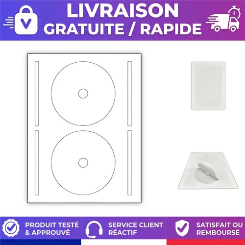 100 étiquettes autocollantes